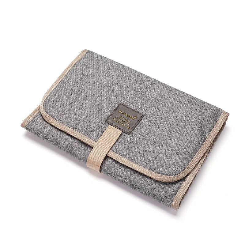 Travel Changing Mat 58.5 x 30.5 cm (Open), Padded and Foldable with Closure, Available in Six Colours, Suitable for 0-6 months